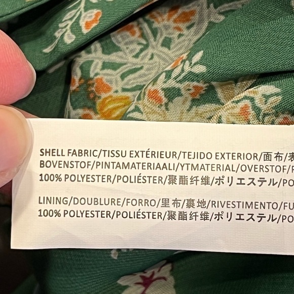 J.O.A. Green Floral Jumpsuit - Picture 6 of 6